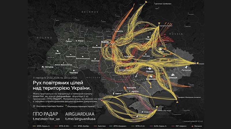 Analysis of Combined Shelling in Ukraine on February 22, 2026