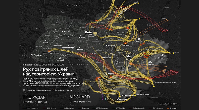 Analysis of the massive strike on Ukraine on the night of March 24 (video)