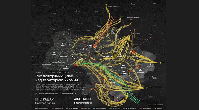 Analysis of the Combined Attack on Ukraine on March 7, 2026