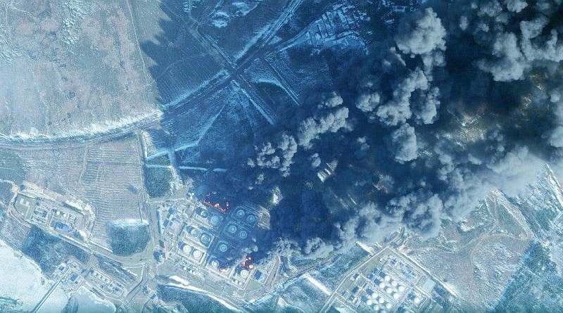 The scale and architecture of the strike on Primorsk