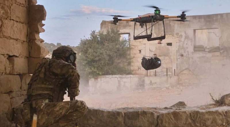 The era of unmanned logistics. New aid package from London