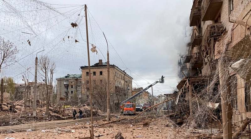 Analysis of Russian shelling of Ukraine in April