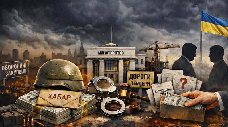 Corruption in a warring country. Pros and cons