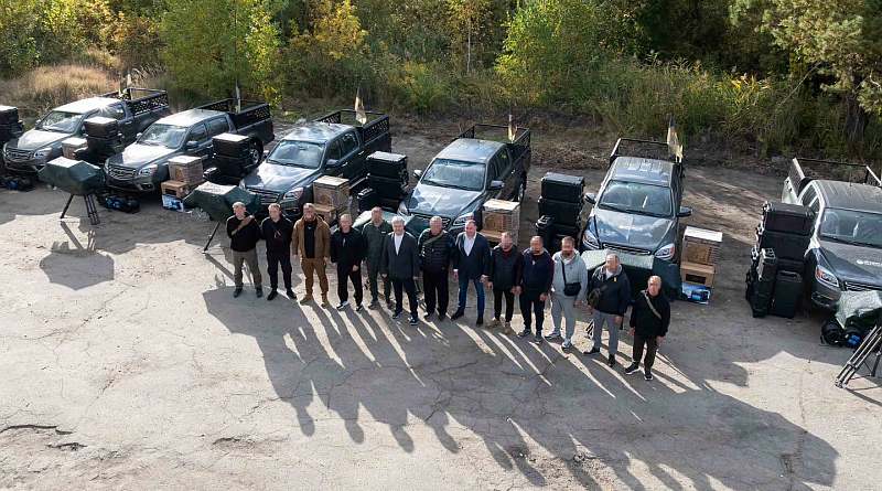 Poroshenko delivered another batch of "Ai-Petri" systems to the front (photo, video)